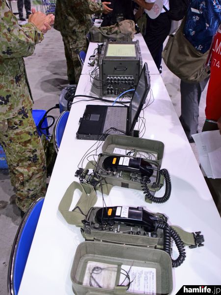 七年首秀 日本陸上自衛隊車載通信與計算機設備公開亮相引關注